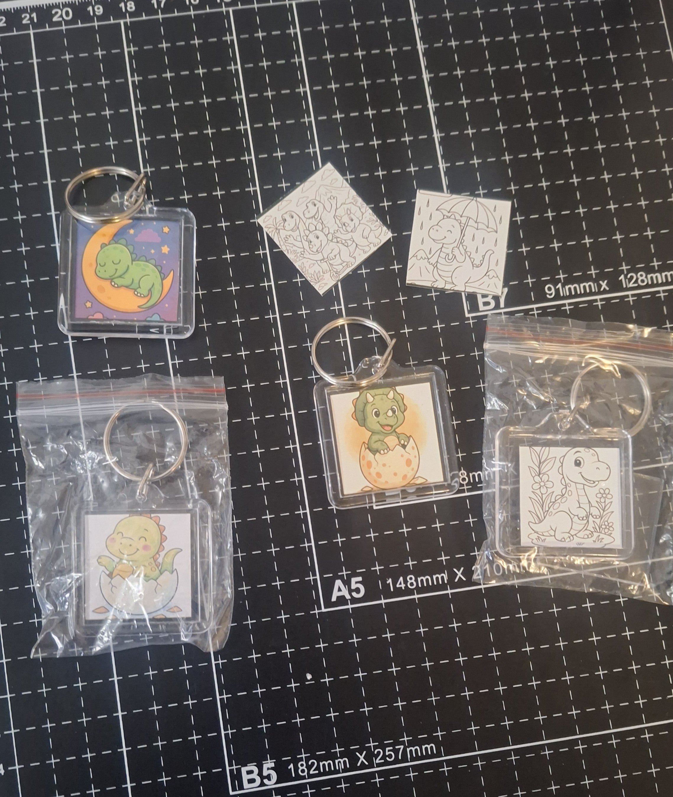 Personalized Kids Keychain